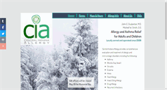 Desktop Screenshot of ciallergy.com